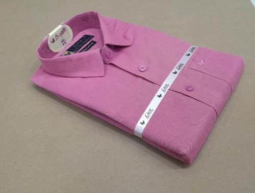 PL COTTON XLINEN DYED READYMADE SHIRT 40 FS
